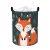 Clastyle Cestos Almacenaje Infantil Bosque Animal Cesta Ropa Sucia Plegable para Habitación Bebé Dormitorio Cajas de Almacenaje Juguetes para Chico Chica,Zorro,40 * 50 cm